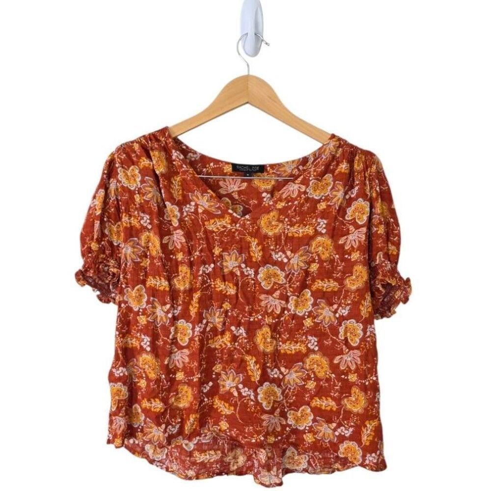 Rachael Zoe Fairy Fall Crop Top Floral Size Medium